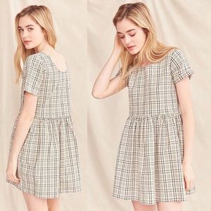 UO/Urban Renewal Remade Yarn-Dyed Babydoll Dress
